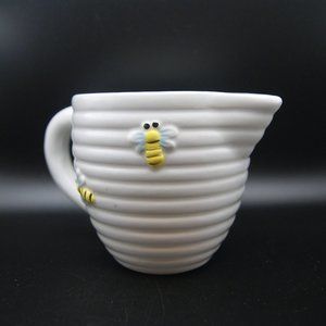Home Essentials Small White Bee Creamer